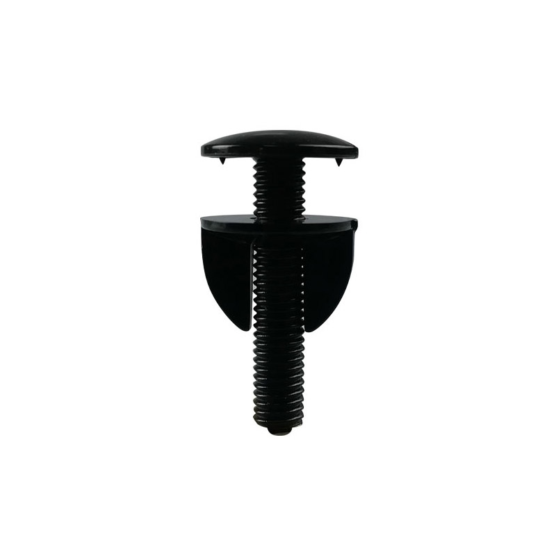 Винт и гайка пластиковый с ушками VIKING SCREW-25, цвет черный EPG