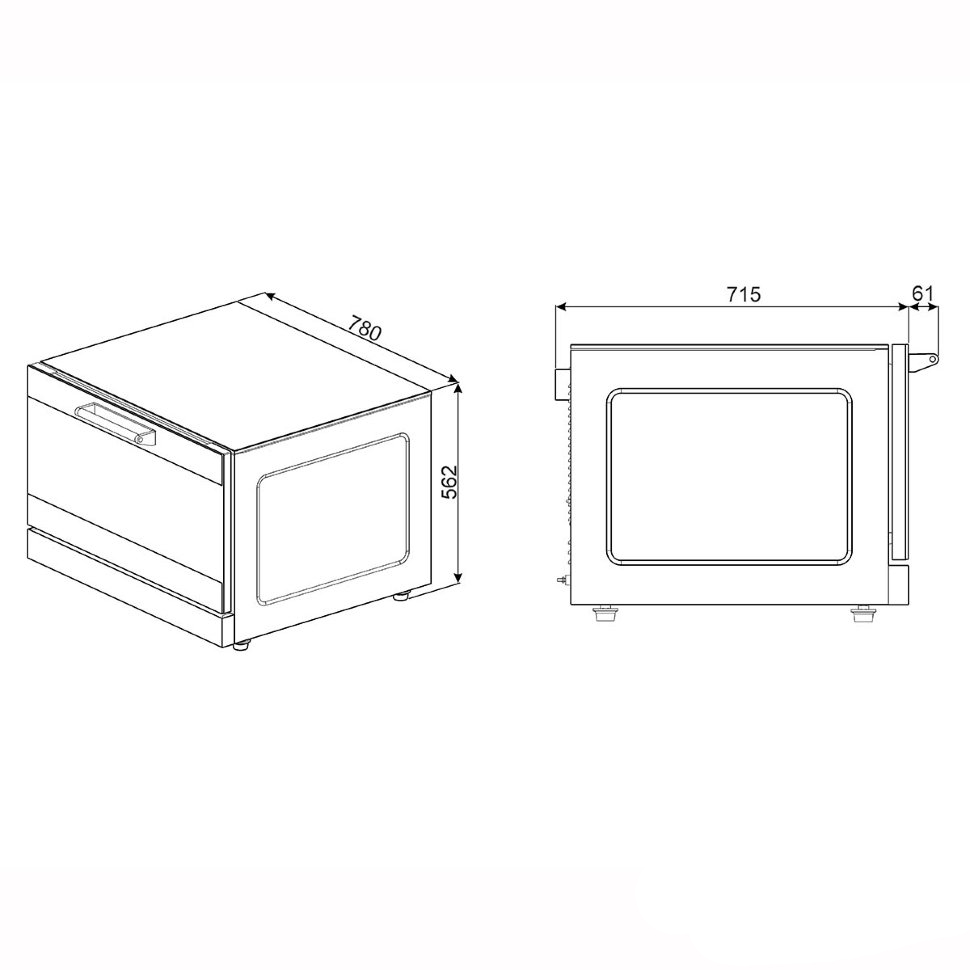 картинка Конвекционная печь Smeg ALFA144GH1