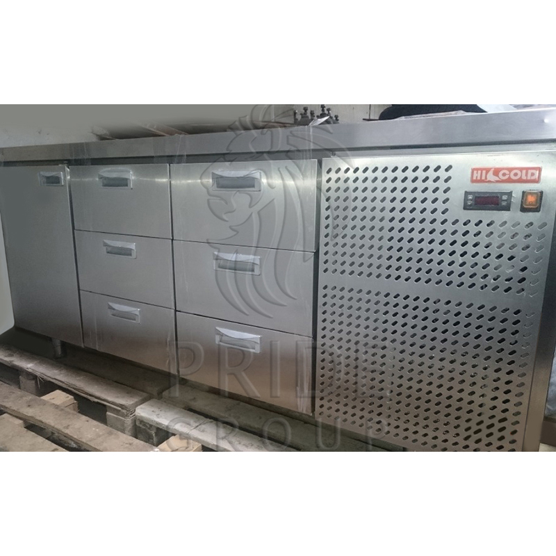 Стол охлаждаемый HICOLD SN 133 BR2 TN 1950x600x850