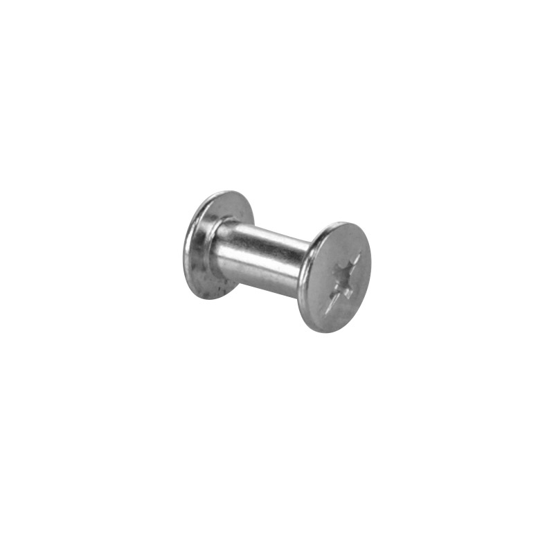 Винт полиграфический металлический 10 мм BINDING SCREW-10, цвет серебро EPG