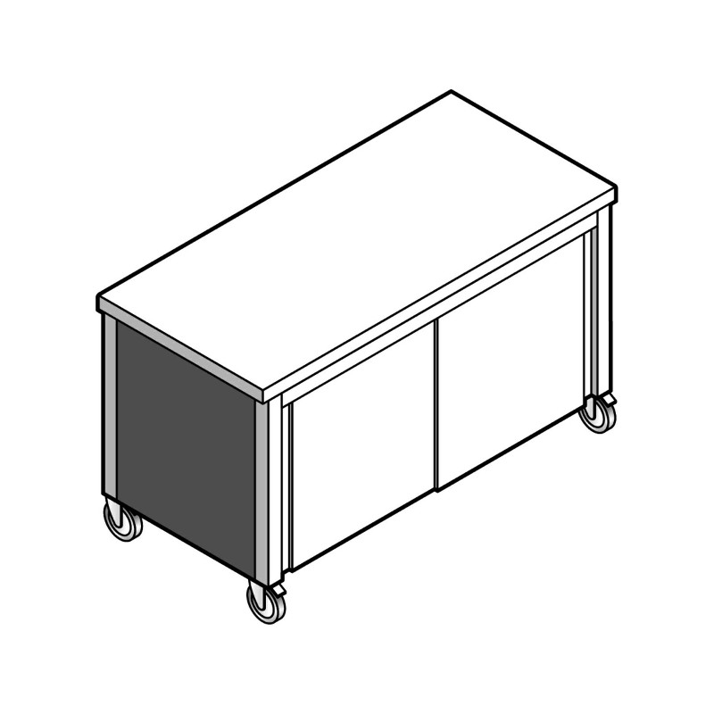 Прилавок нейтральный EMAINOX EA 12 8035005