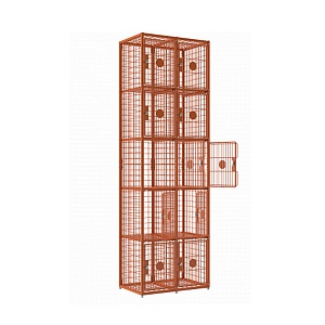 картинка Шкаф сумочный сетчатый Нордика 445х360 мм, h 2250 мм (Доп.секция) Хром